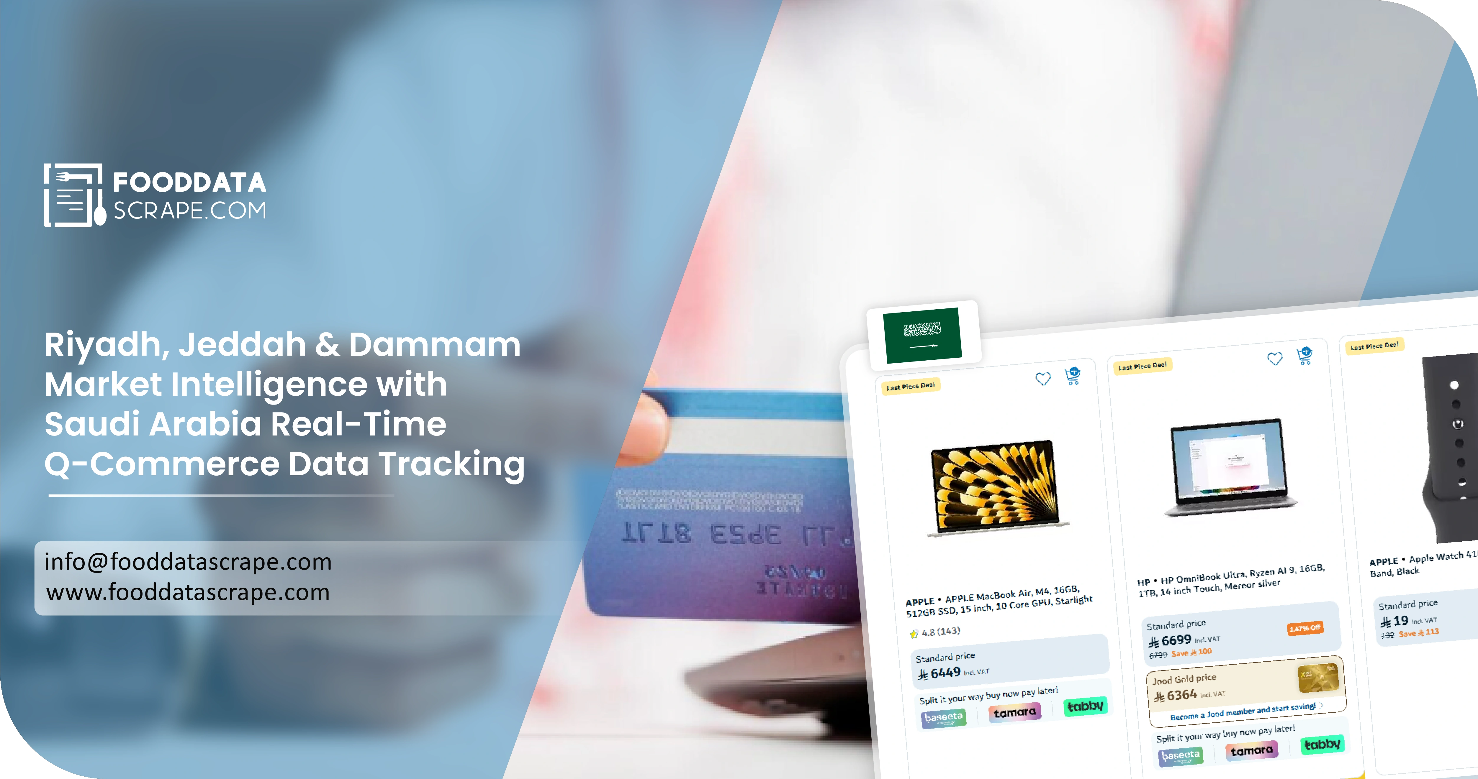 Riyadh, Jeddah & Dammam Market Intelligence with Saudi Arabia Real-Time Q-Commerce Data Tracking